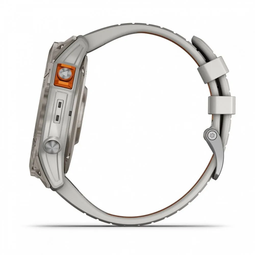 Часы Garmin Fenix 7X Pro - Sapphire Solar Titanium Fog Gray
