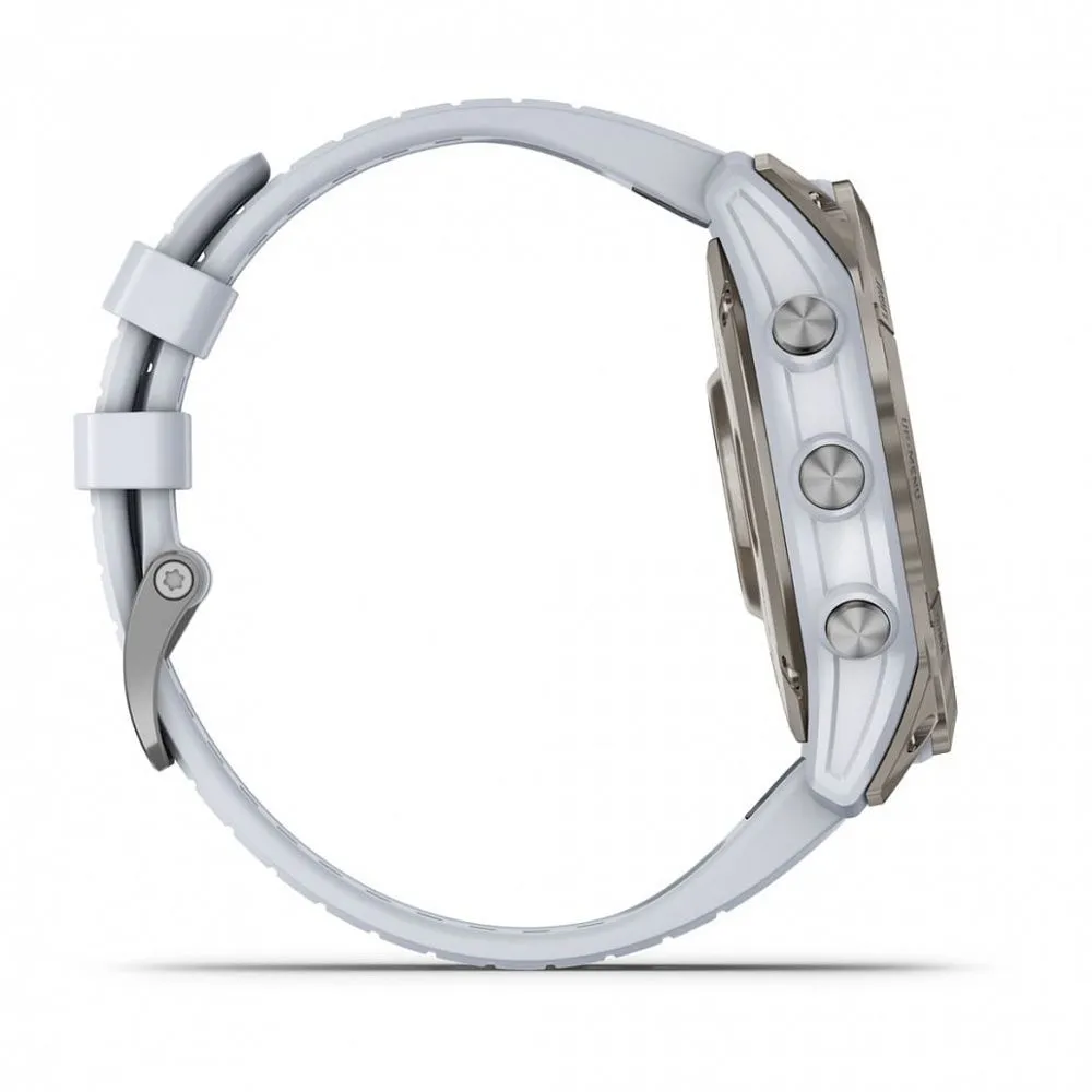 Часы Garmin Epix Pro (Gen 2) Sapphire Edition 51 mm Titanium Whitestone