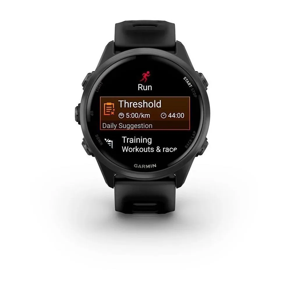 Часы Garmin Forerunner 570 - 42 mm Slate Gray Aluminum Translucent Black / Black