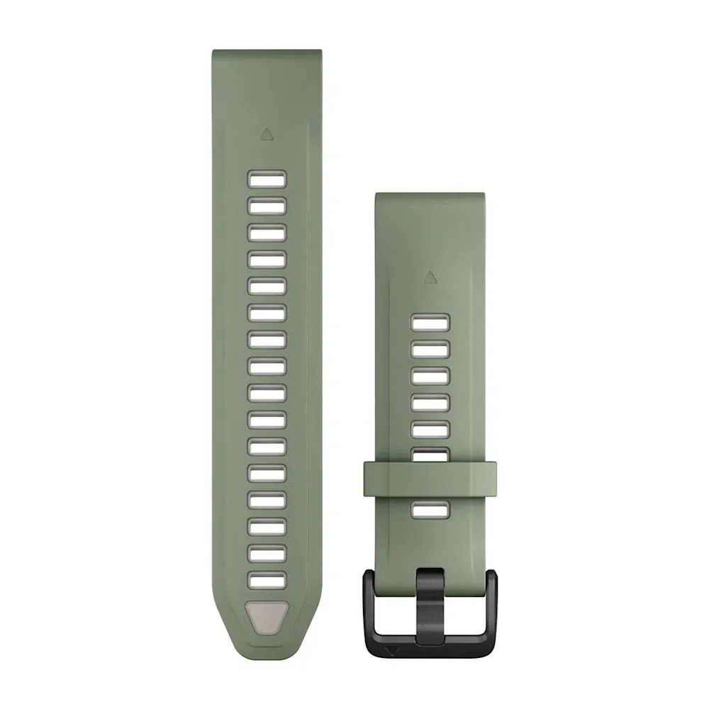 Ремешок Garmin Quickfit 20 Watch Band Willow/Fog Gray Silicone