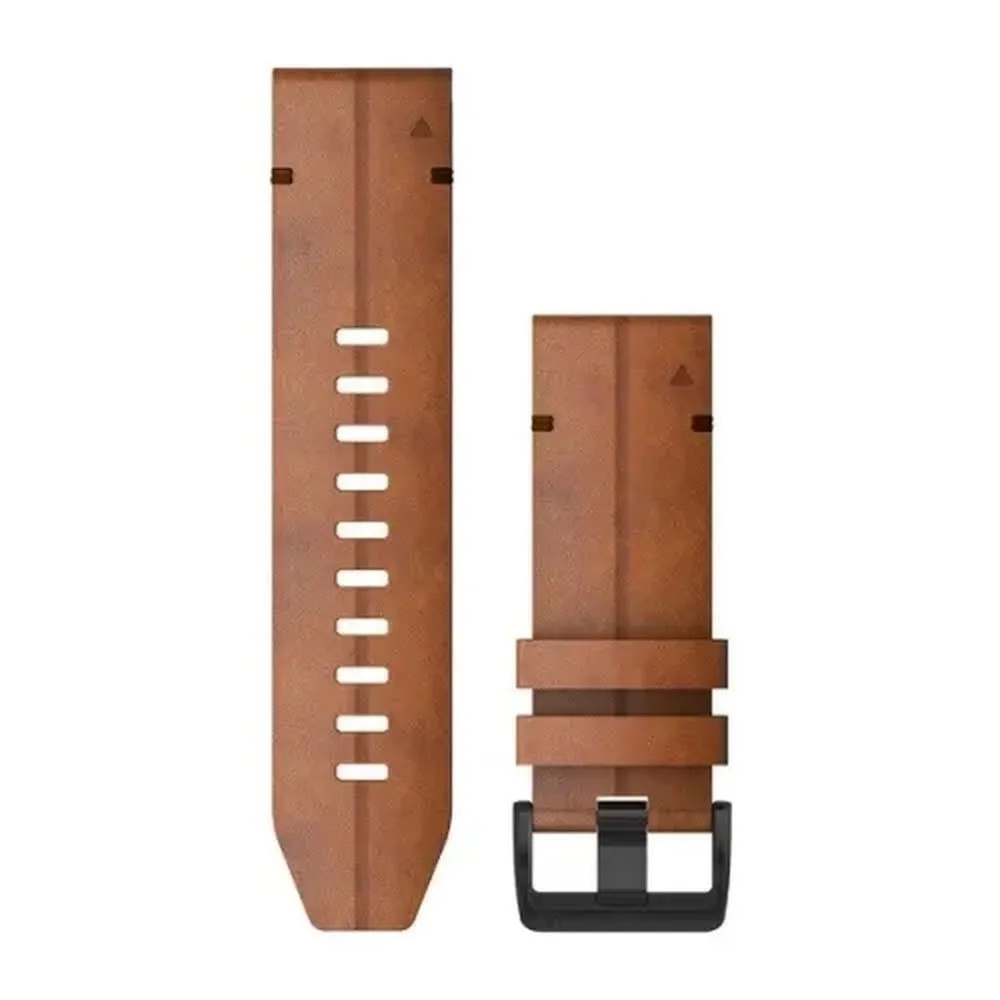 Ремешок Garmin Quickfit 26 Watch Band Chestnut Leather (без коробки)