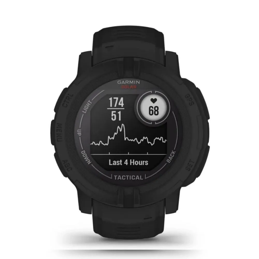 Часы Garmin Instinct 2 Solar - Tactical Edition Black