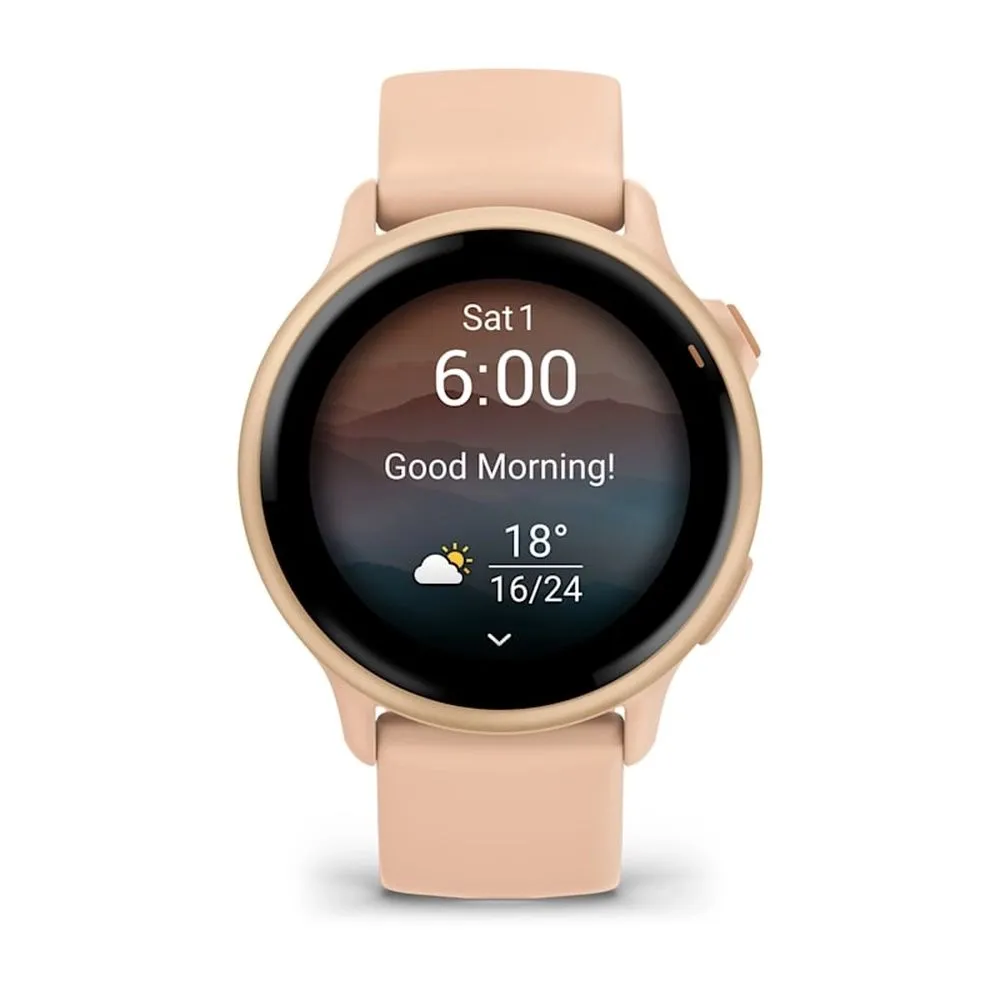 Часы Garmin Vivoactive 6 Metallic Pink Dawn/Pink Dawn