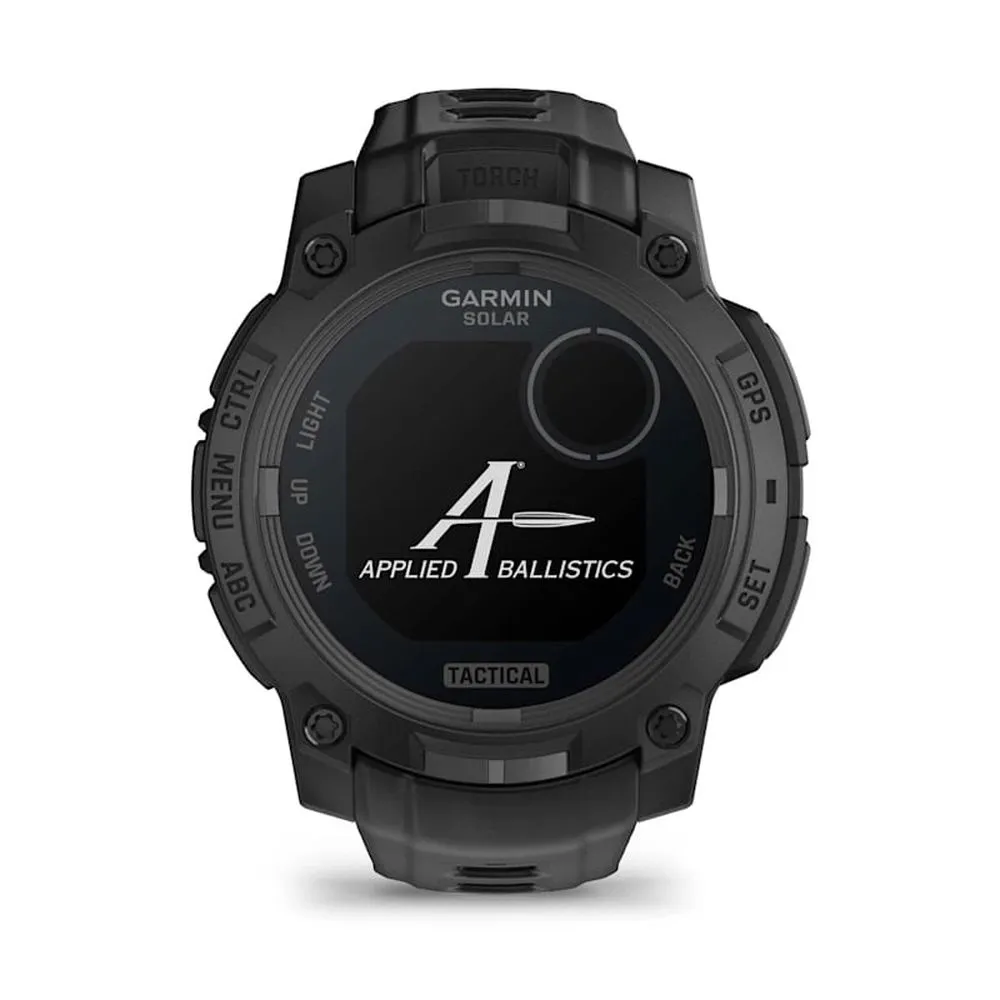 Часы Garmin Instinct 3 - 45 mm Solar, Tactical Edition Black