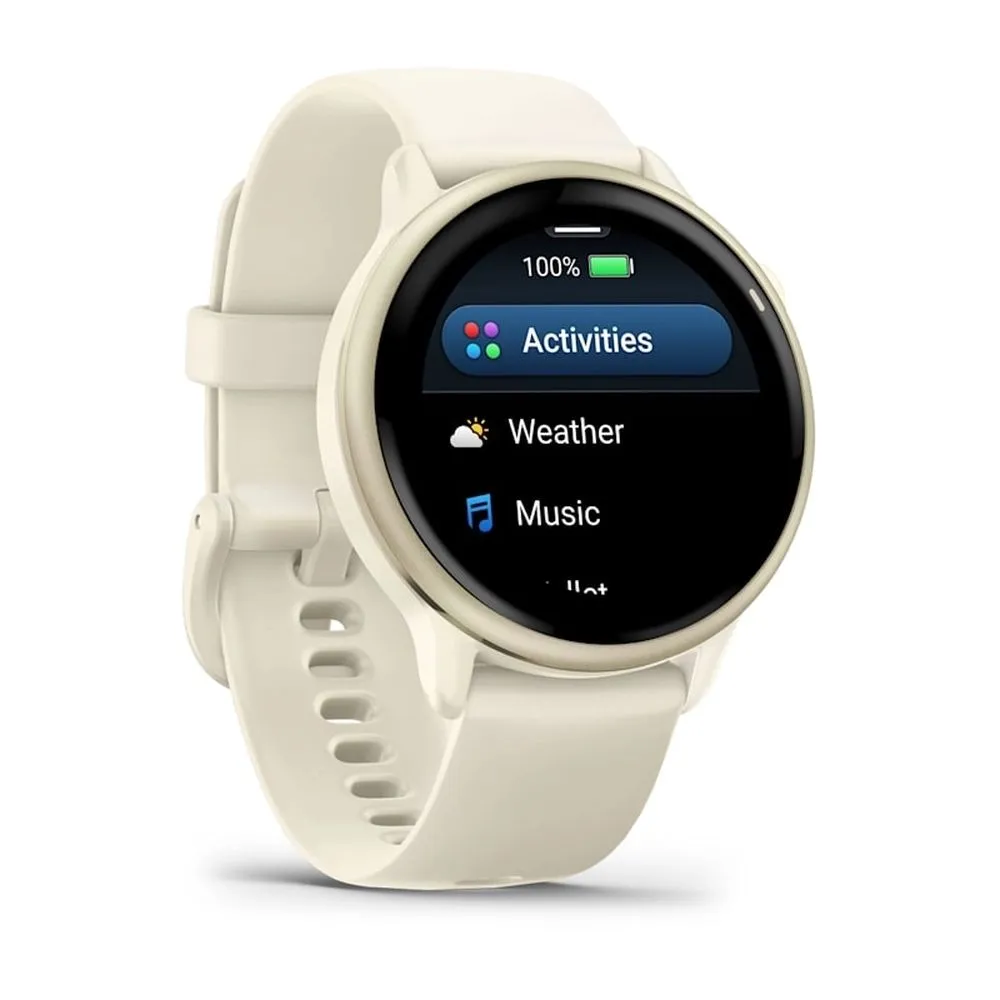 Часы Garmin Vivoactive 6 Lunar Gold/Bone