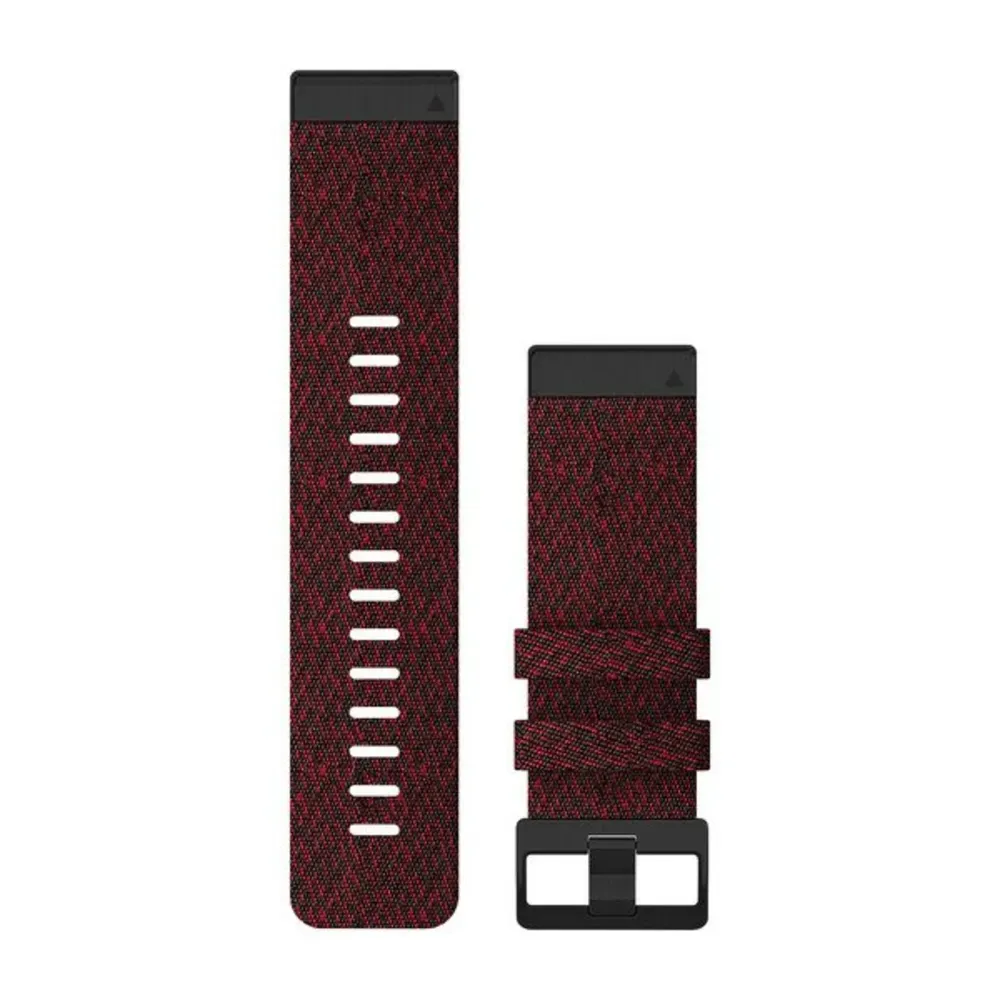 Ремешок Garmin Quickfit 26 Watch Band Heathered Red Nylon