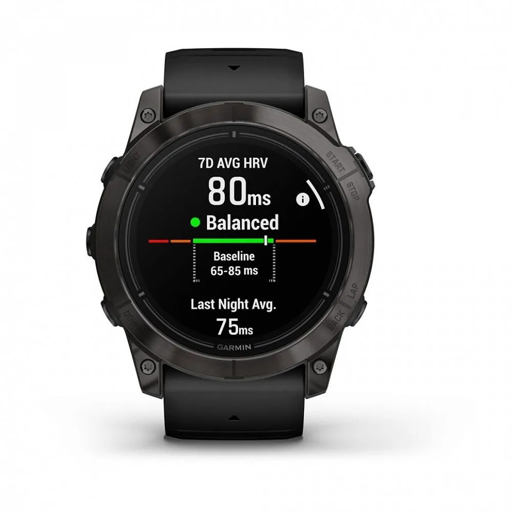 Часы Garmin Epix Pro (Gen 2) Sapphire Edition 51 mm Carbon Gray DLC Titanium