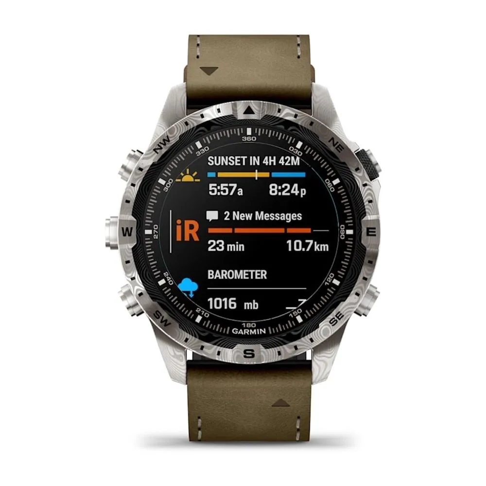 Часы Garmin MARQ Adventurer (Gen 2) Damascus Steel Edition