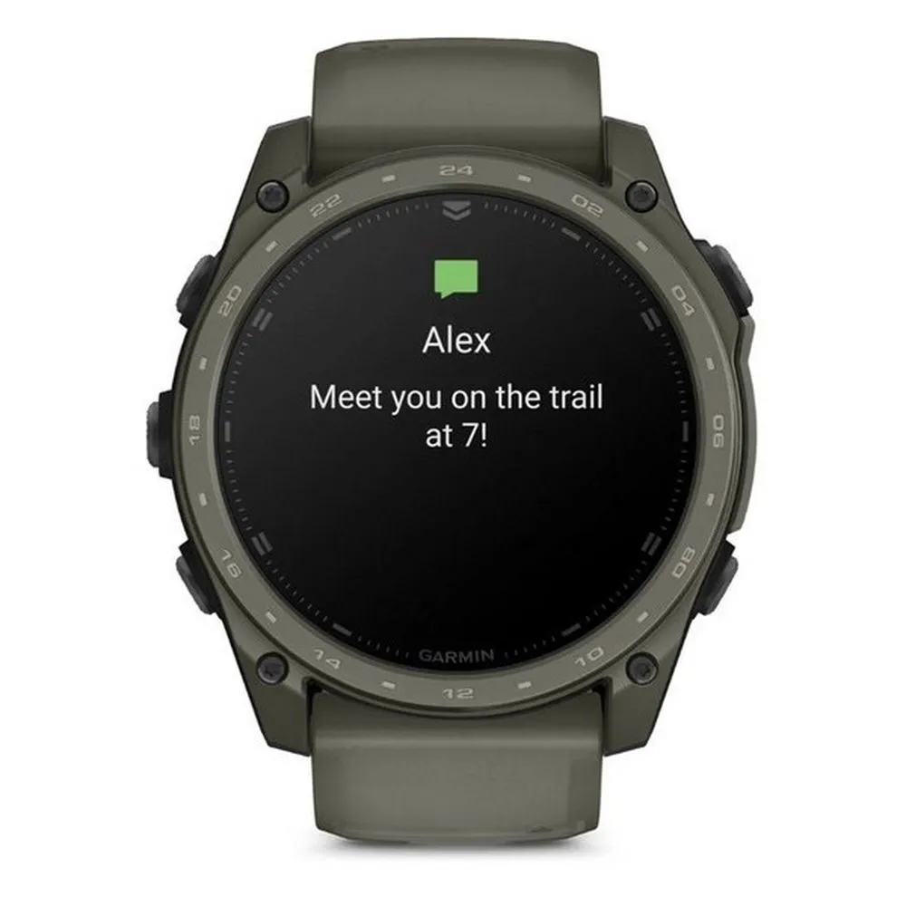 Часы Garmin Tactix 8 - 51mm AMOLED Cerakote Ultralight Solver Olive Drab