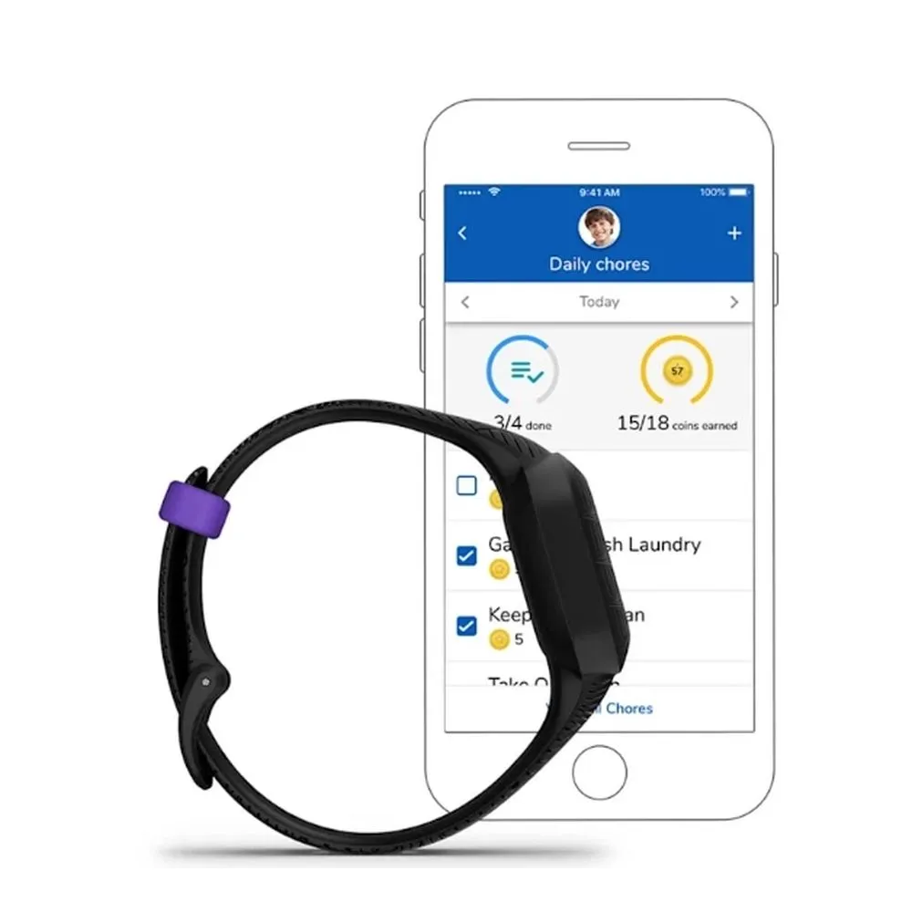 Часы Garmin Vivofit JR. 3 - Marvel Black Panther