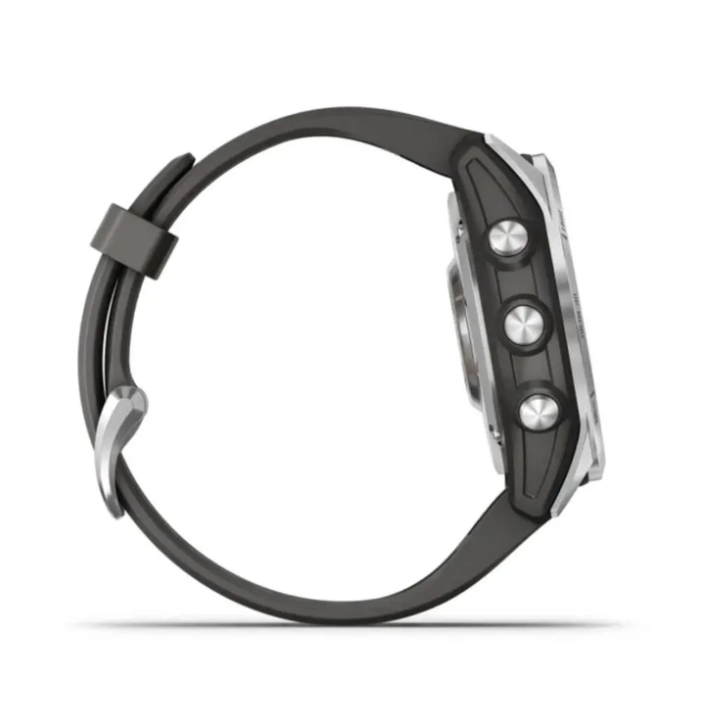 Часы Garmin Fenix 7S - Standard Edition Silver/Graphite
