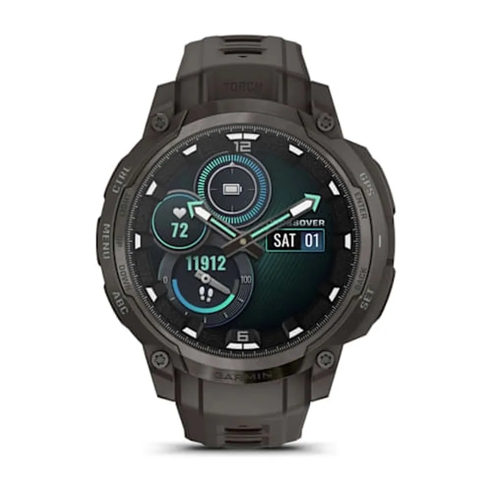 Часы Garmin Instinct Crossover Amoled Charcoal