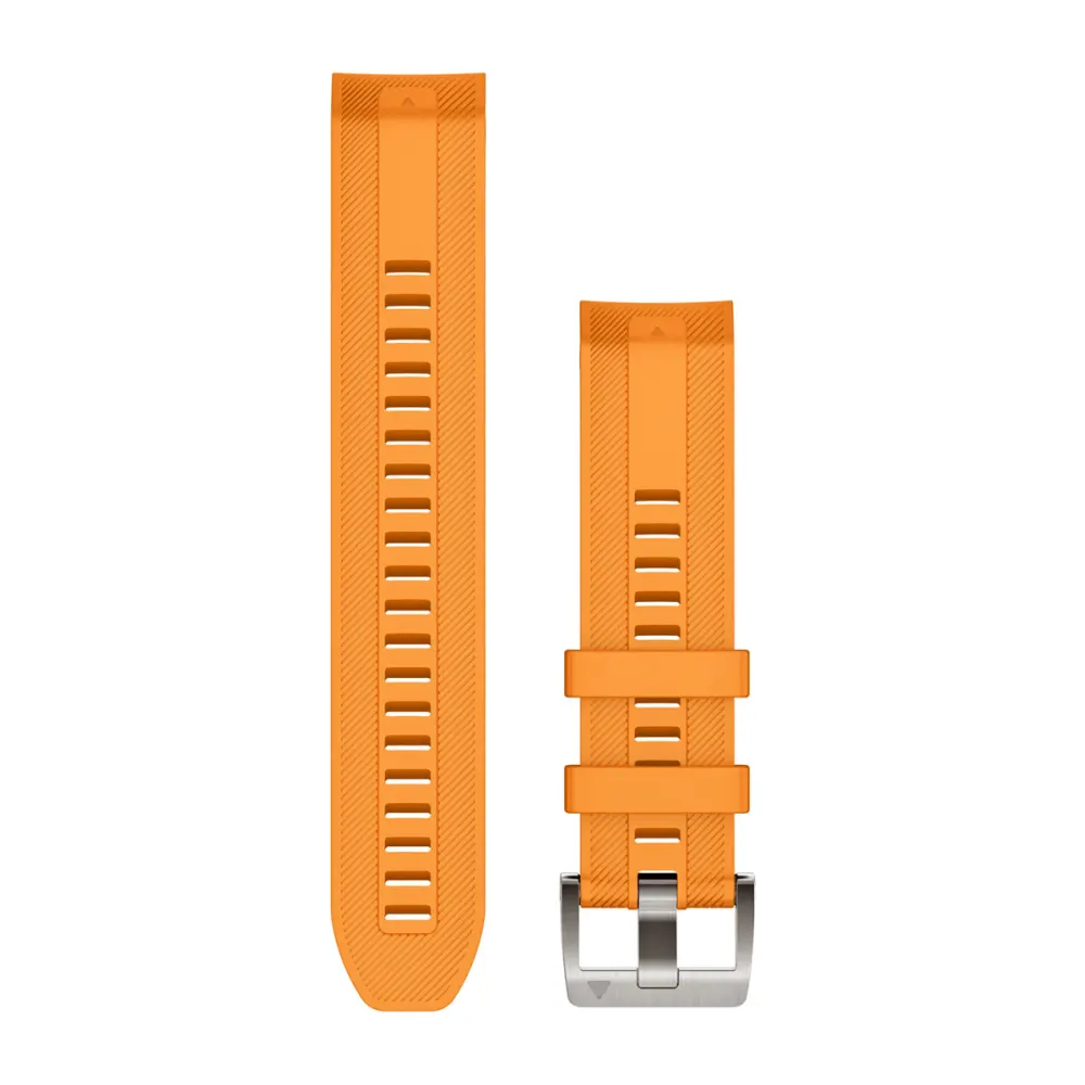 Ремешок Garmin MARQ Silicone Rubber Strap - Spark Orange