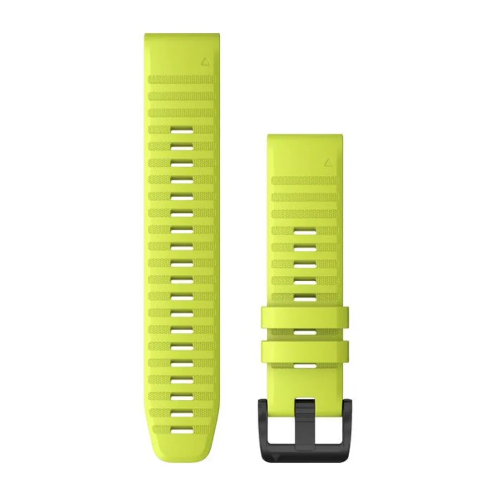 Ремешок Garmin Quickfit 22 Watch Band Amp Yellow Silicone