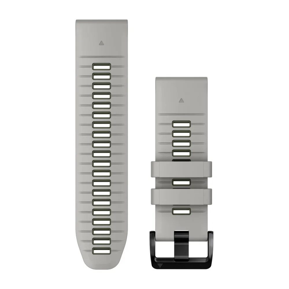 Ремешок Garmin Quickfit 26 Watch Band Fog Gray/Moss Silicone
