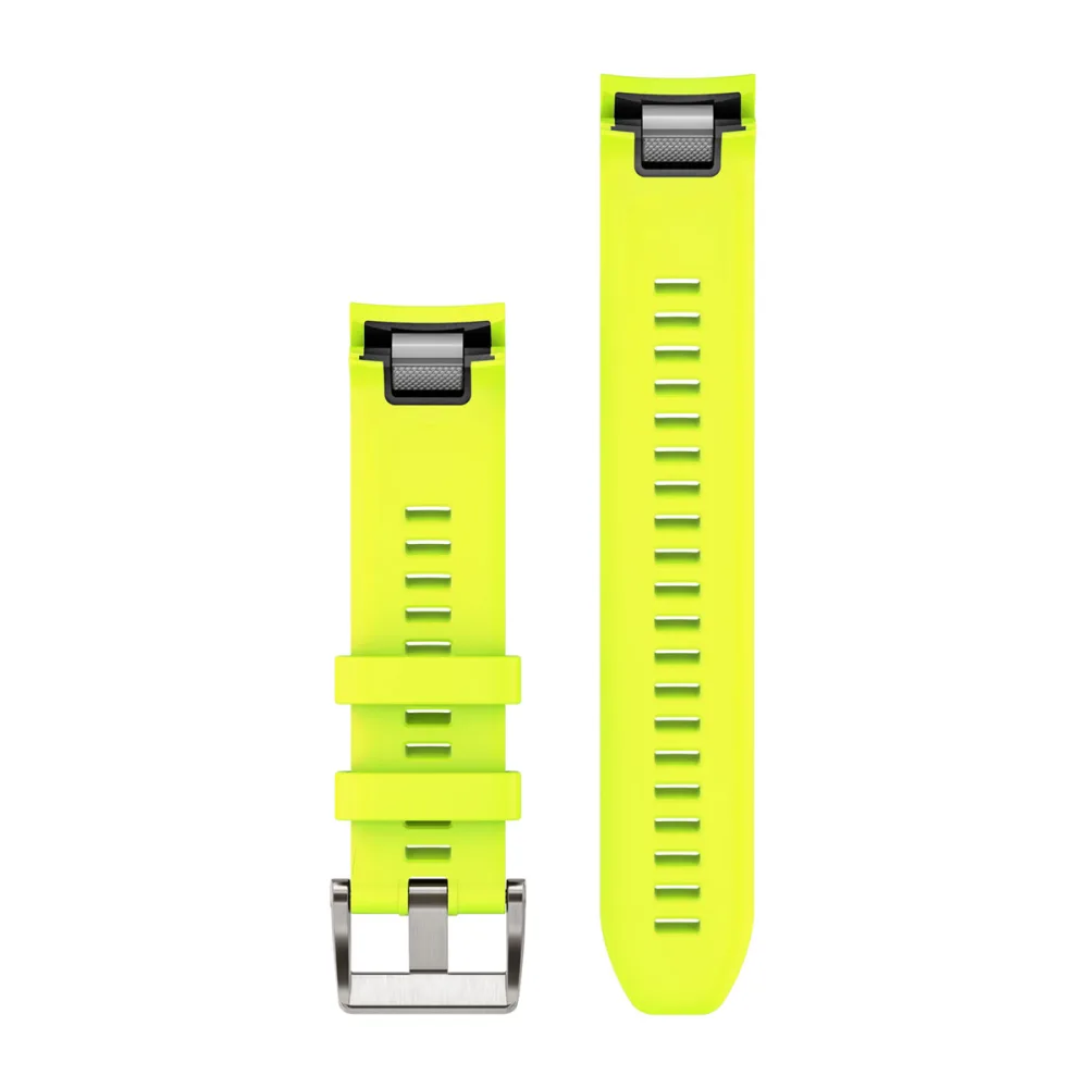 Ремешок Garmin MARQ Silicone Rubber Strap - Amp Yellow