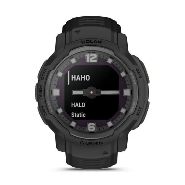 Часы Garmin Instinct Crossover Solar - Tactical Edition Black