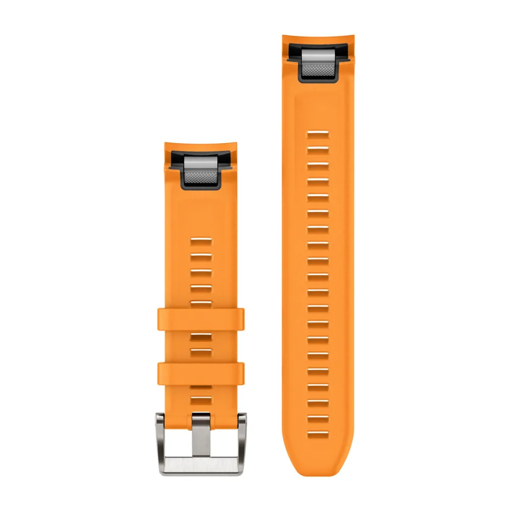 Ремешок Garmin MARQ Silicone Rubber Strap - Spark Orange