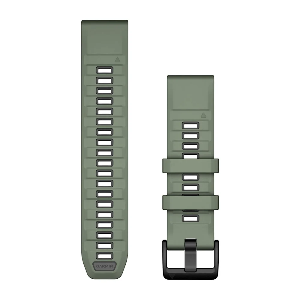 Ремешок Garmin Quickfit 22 Watch Band Willow/Graphite Silicone