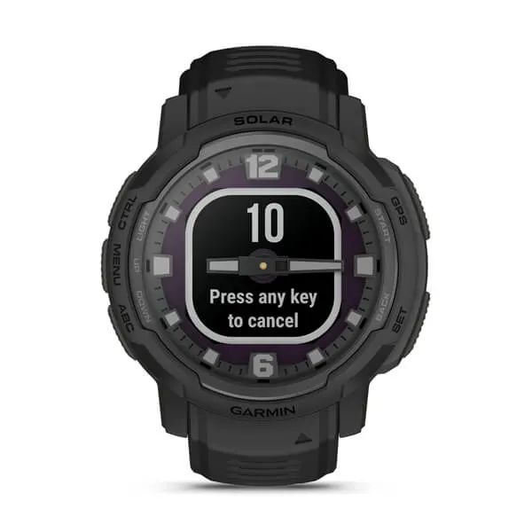 Часы Garmin Instinct Crossover Solar - Tactical Edition Black