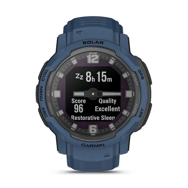Часы Garmin Instinct Crossover Solar Tidal Blue
