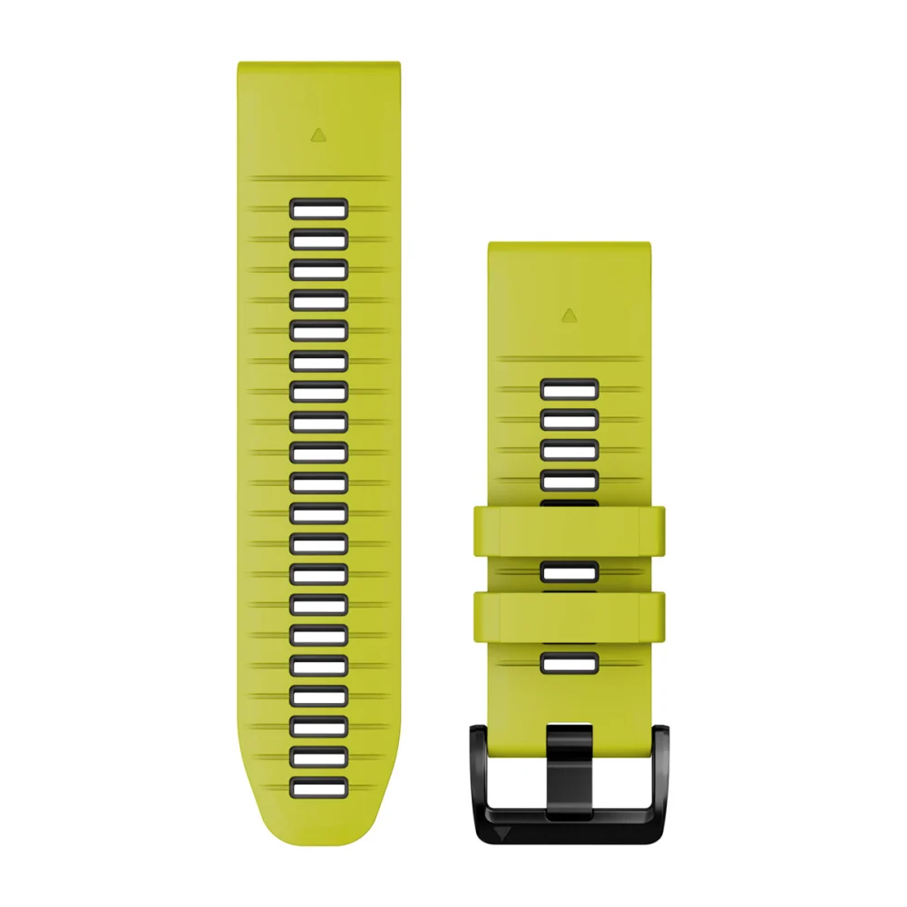 Ремешок Garmin Quickfit 26 Watch Band Electric Lime/Graphite Silicone