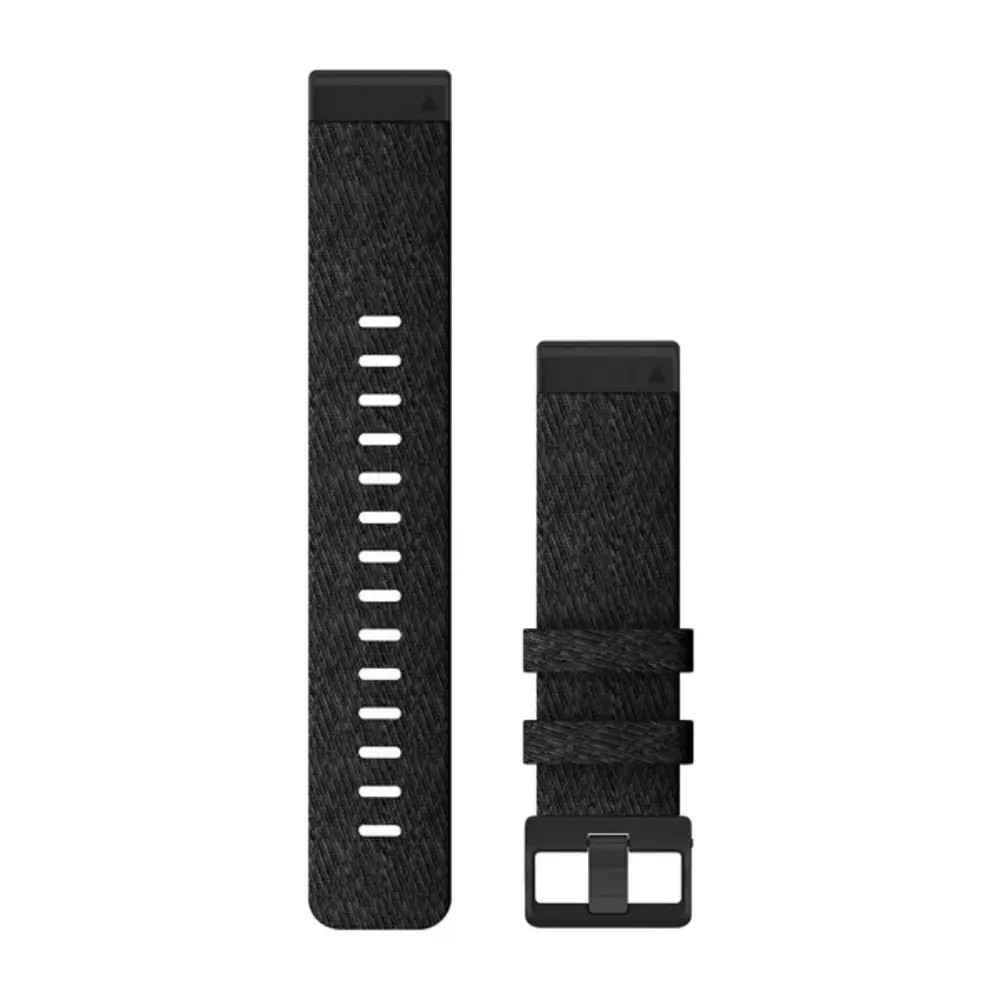 Ремешок Garmin Quickfit 22 Watch Band Heathered Black Nylon