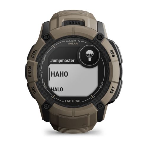 Часы Garmin Instinct 2X Solar - Tactical Edition Coyote Tan