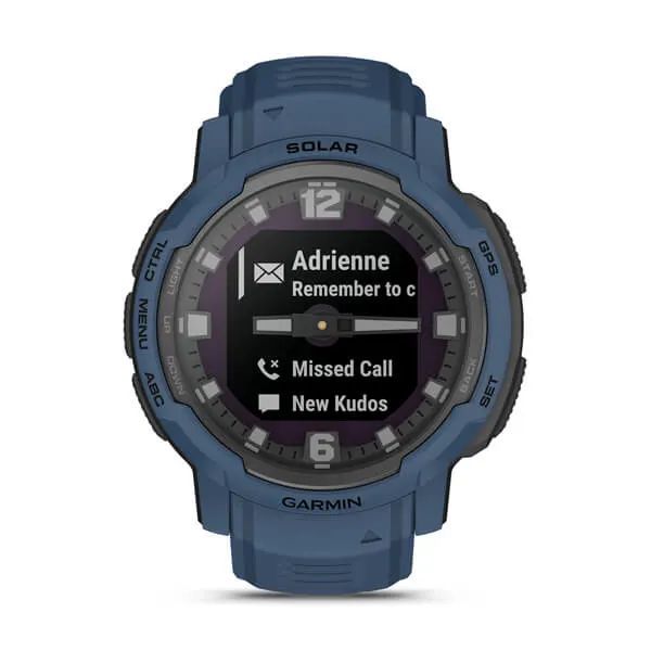 Часы Garmin Instinct Crossover Solar Tidal Blue