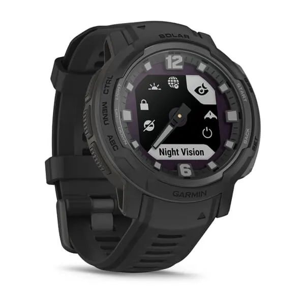 Часы Garmin Instinct Crossover Solar - Tactical Edition Black