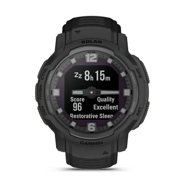 Часы Garmin Instinct Crossover Solar - Tactical Edition Black