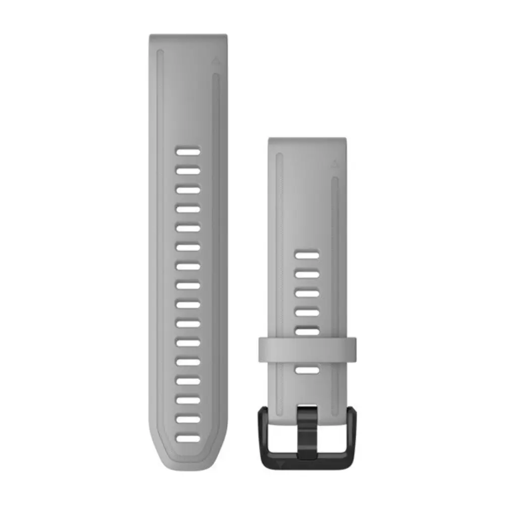 Ремешок Garmin Quickfit 20 Watch Band Powder Gray Silicone
